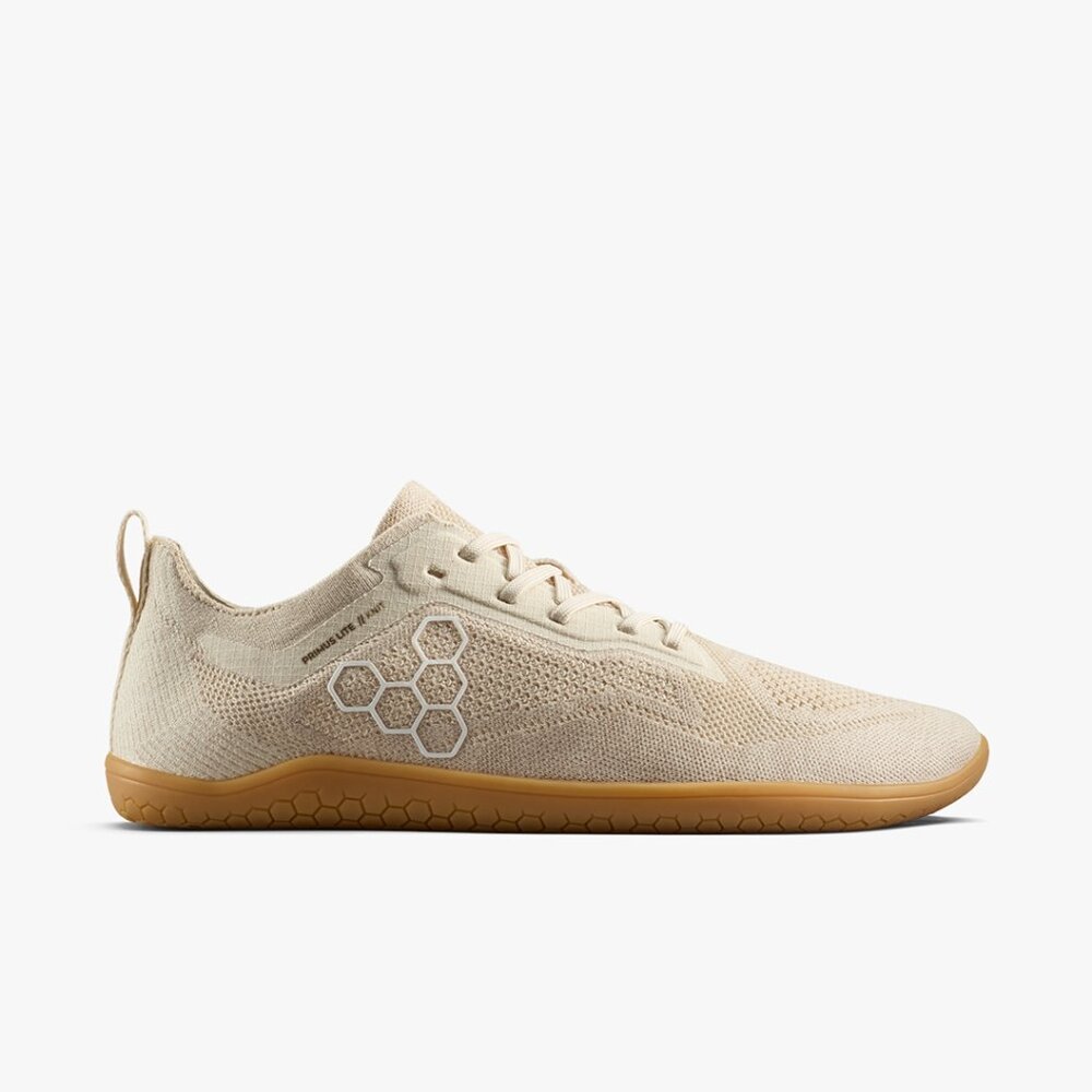 NEW VivoBarefoot Primus Lite Knit Mens sz 9 Coconut tan $170 gym sneaker shoe - Picture 6 of 6